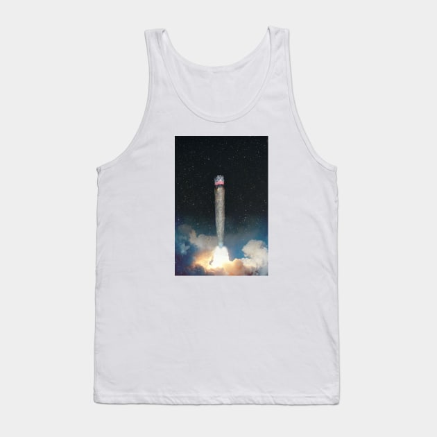 Smoke The Universe Tank Top by DreamCollage